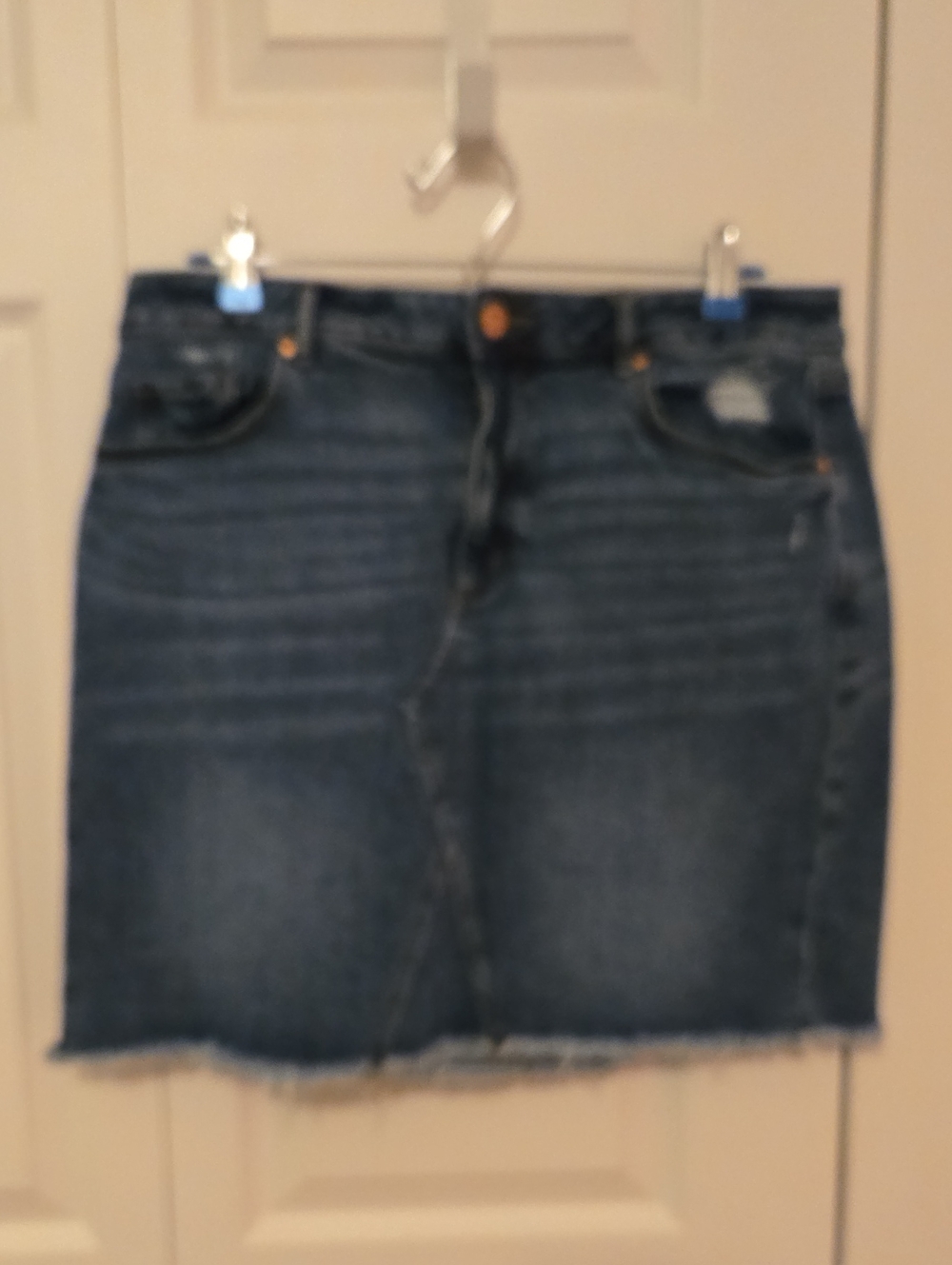 Loft Denim Mini Skirt Sz 12